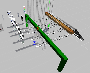 Jumeau numérique de la déligneuse de bois